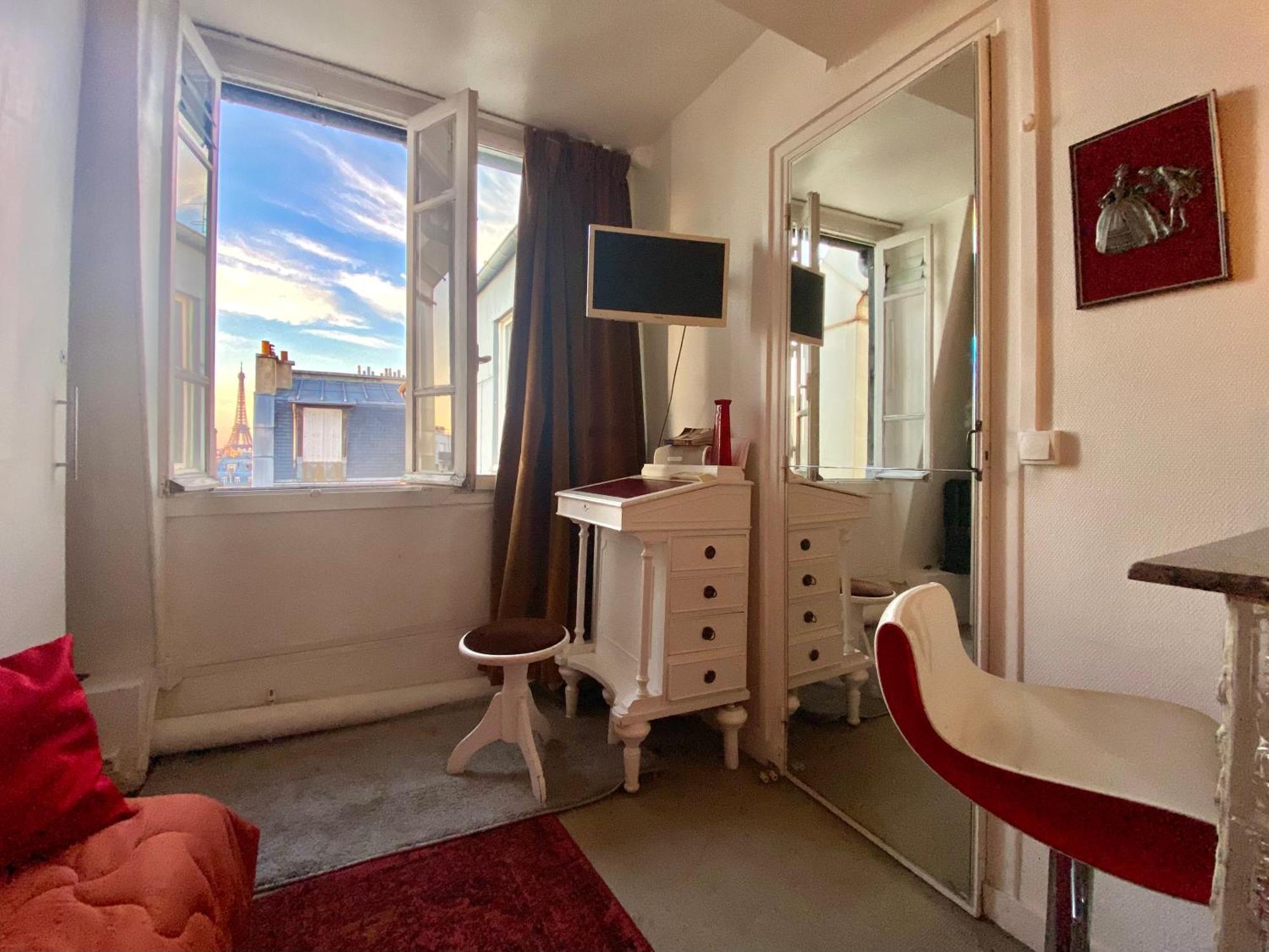 Studio Chic Paris Tour Eiffel Near Eiffel Tower 7Th Floor Экстерьер фото