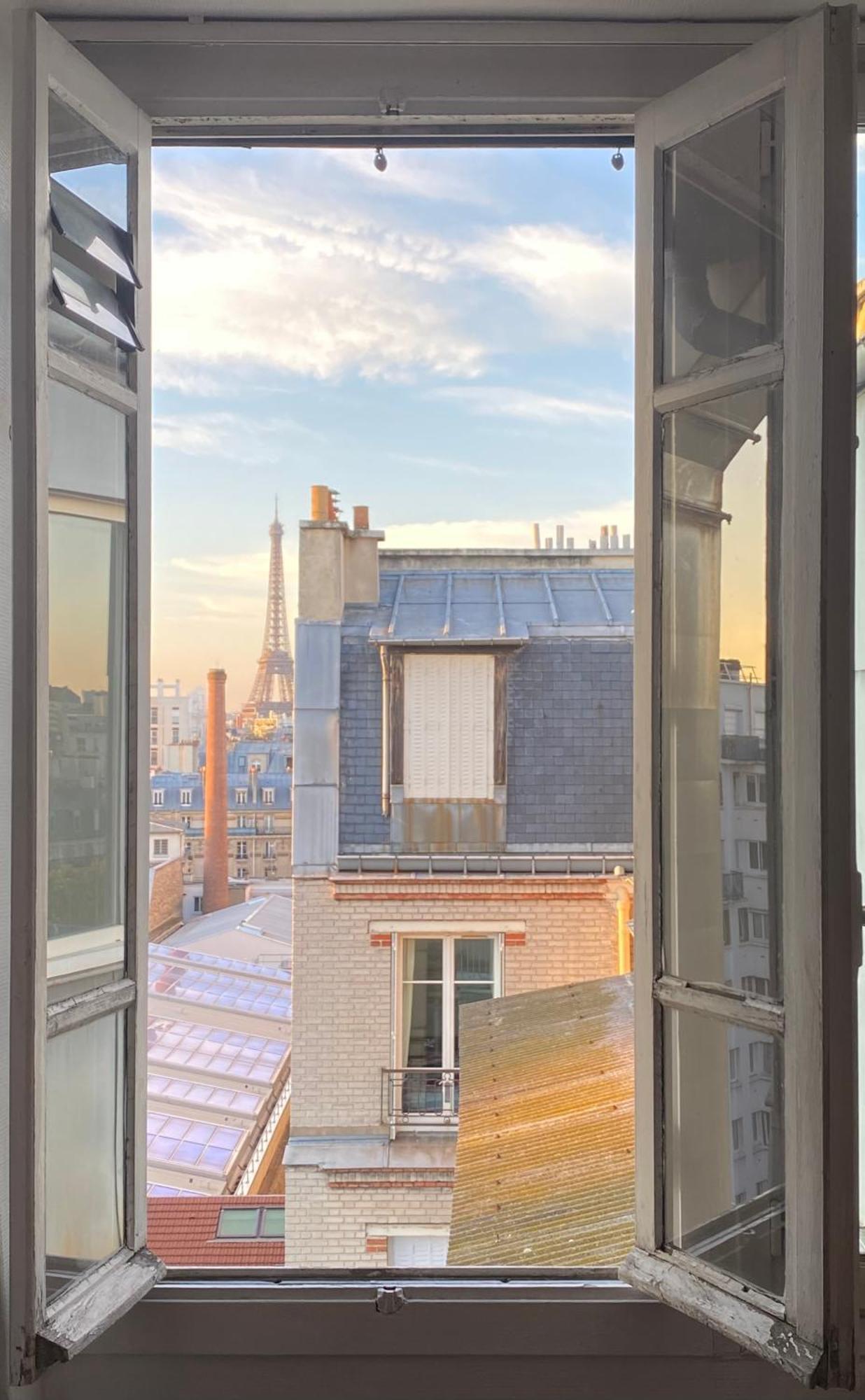 Studio Chic Paris Tour Eiffel Near Eiffel Tower 7Th Floor Экстерьер фото